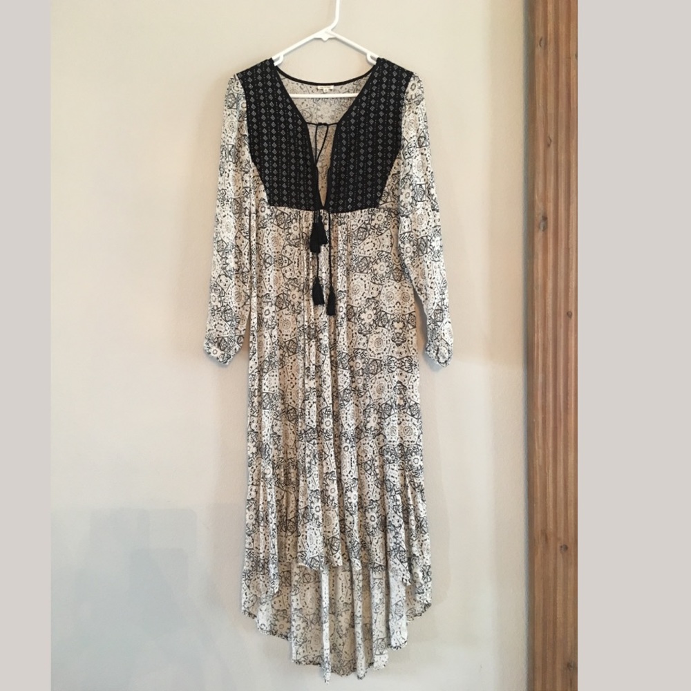 En Creme boho dress